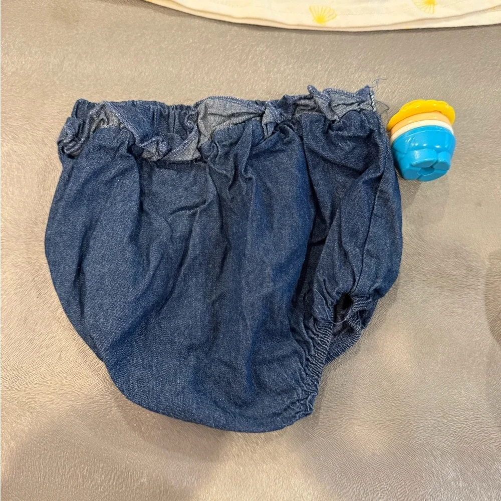 Tahari baby Yellow and Blue Kids Outfit. Size 12 months